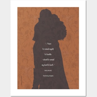 Wuthering Heights_Emily Brontë Quote. Posters and Art